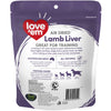 Love Em Air Dried Lamb Liver Dog Treats 200g ^._.^
