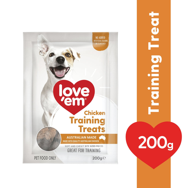 Love Em Chicken Mini Dog Treats 200g ^._.^
