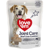 Love Em Joint Care Beef Liver Cookie Dog Treats 250g x 5-Habitat Pet Supplies