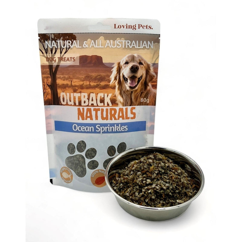 Loving Pets Ocean Sprinkles Meal Topper Treats for Dogs and Cats 100g-Habitat Pet Supplies