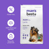 Mans Best Adult Premium Grain Free Lamb Dry Dog Food 12kg (+_+)