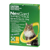 Nexgard Spectra Cat 2.5-7.5kg Large Spot On All in One Flea and Worm Treatment 3 Pack-Habitat Pet Supplies