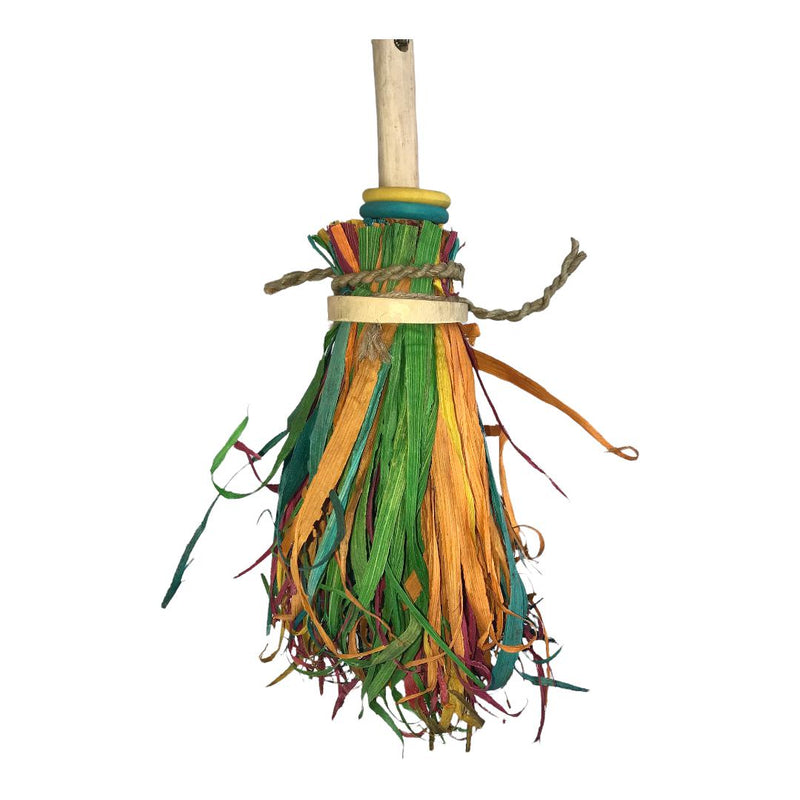 Ninos Java Broomstick Toy for Birds-Habitat Pet Supplies