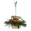 Ninos Java Burger Toy for Birds-Habitat Pet Supplies