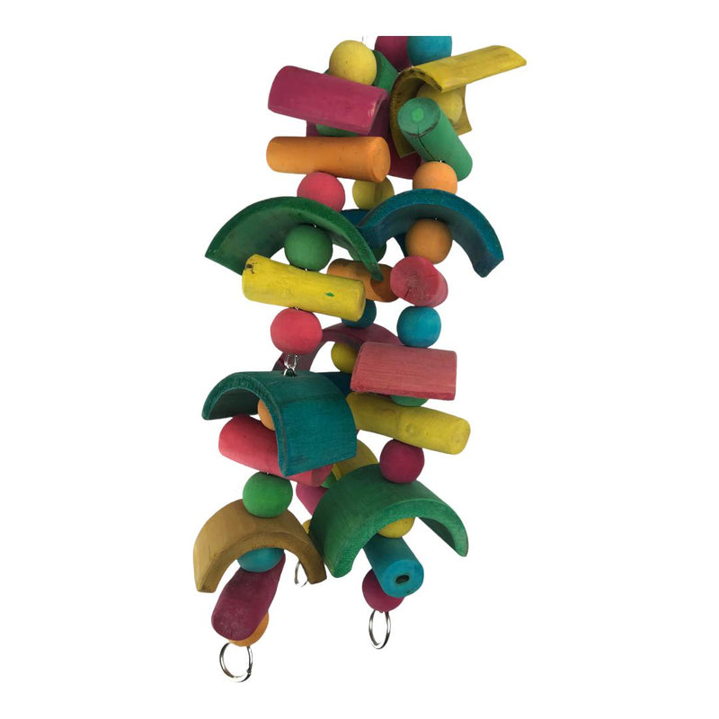 Ninos Java Half Moon Glider Toy for Birds Large-Habitat Pet Supplies