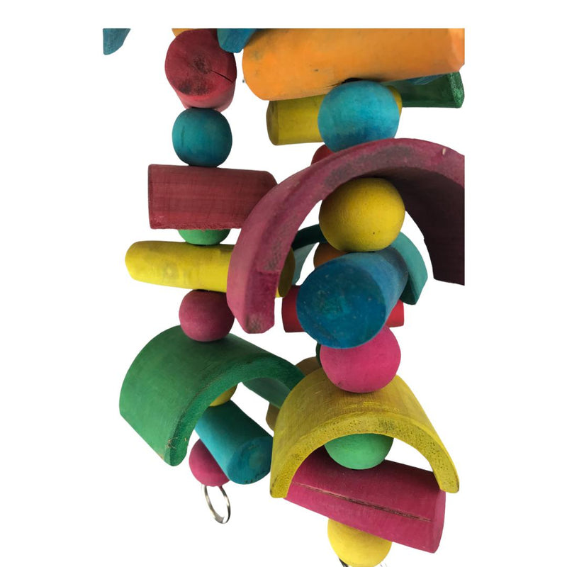 Ninos Java Half Moon Glider Toy for Birds Large