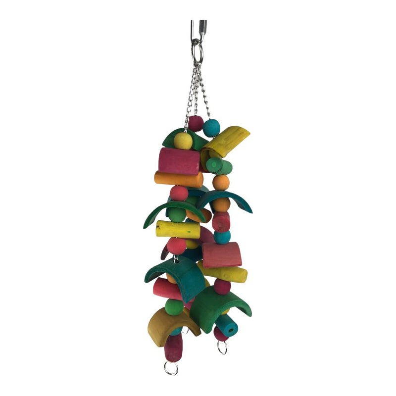 Ninos Java Half Moon Glider Toy for Birds Large-Habitat Pet Supplies