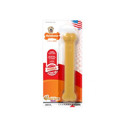 Nylabone Power Chewer Peanut Butter Dog Toy Giant