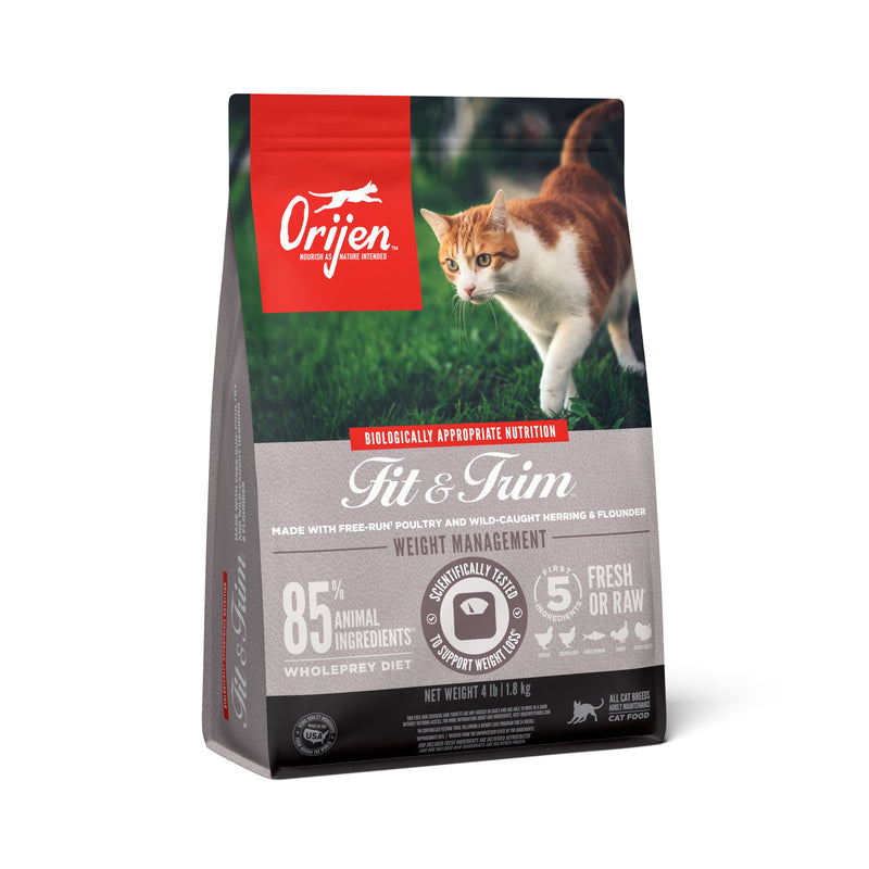 ORIJEN Fit and Trim Biologically Appropriate Dry Cat Food 1.8kg