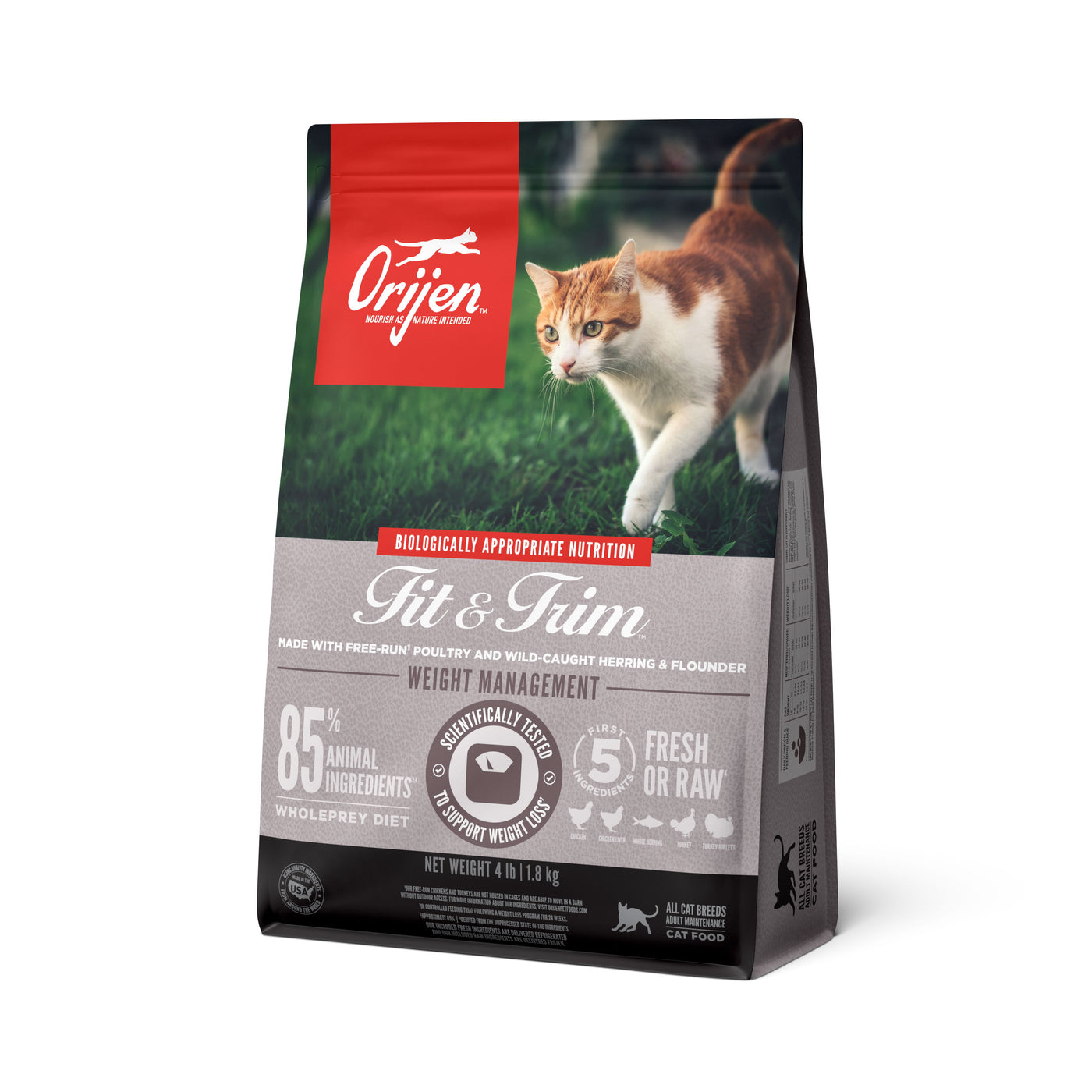 ORIJEN Fit and Trim Biologically Appropriate Dry Cat Food