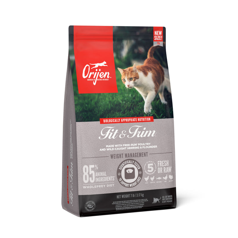 ORIJEN Fit and Trim Biologically Appropriate Dry Cat Food 3.17kg
