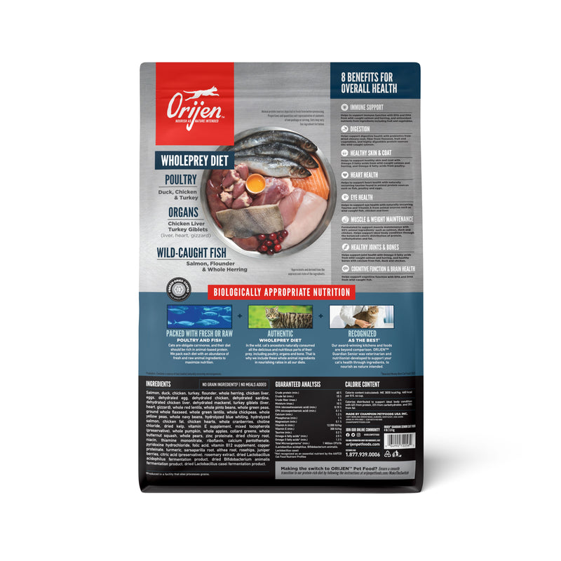 ORIJEN Guardian Senior Biologically Appropriate Dry Cat Food 1.8kg