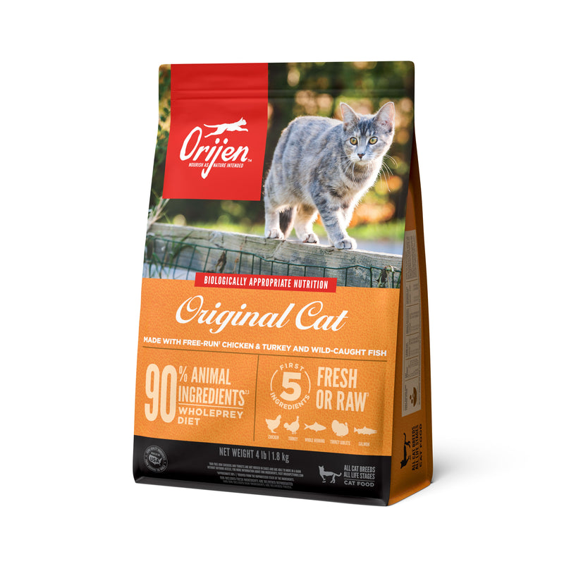 ORIJEN Original Biologically Appropriate Dry Cat Food 1.8kg-Habitat Pet Supplies