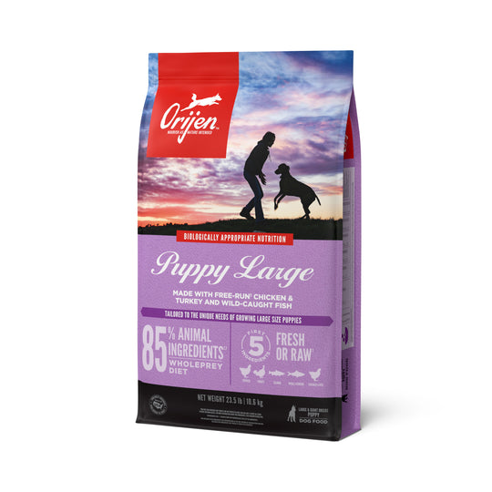 ORIJEN Puppy Large Breed Biologically Appropriate Dry Dog Food 10.6kg