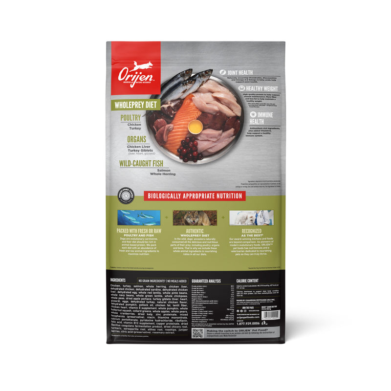 ORIJEN Senior Biologically Appropriate Dry Dog Food 10.6kg