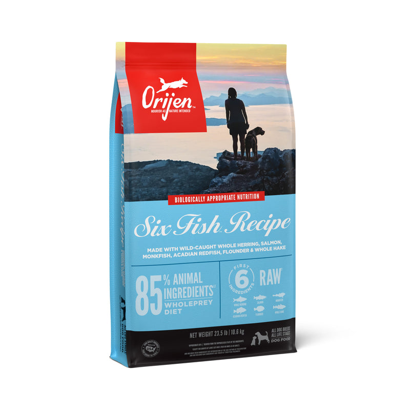 ORIJEN Six Fish Biologically Appropriate Dry Dog Food 10.6kg
