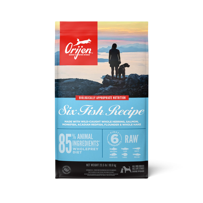 ORIJEN Six Fish Biologically Appropriate Dry Dog Food 10.6kg ^._.^