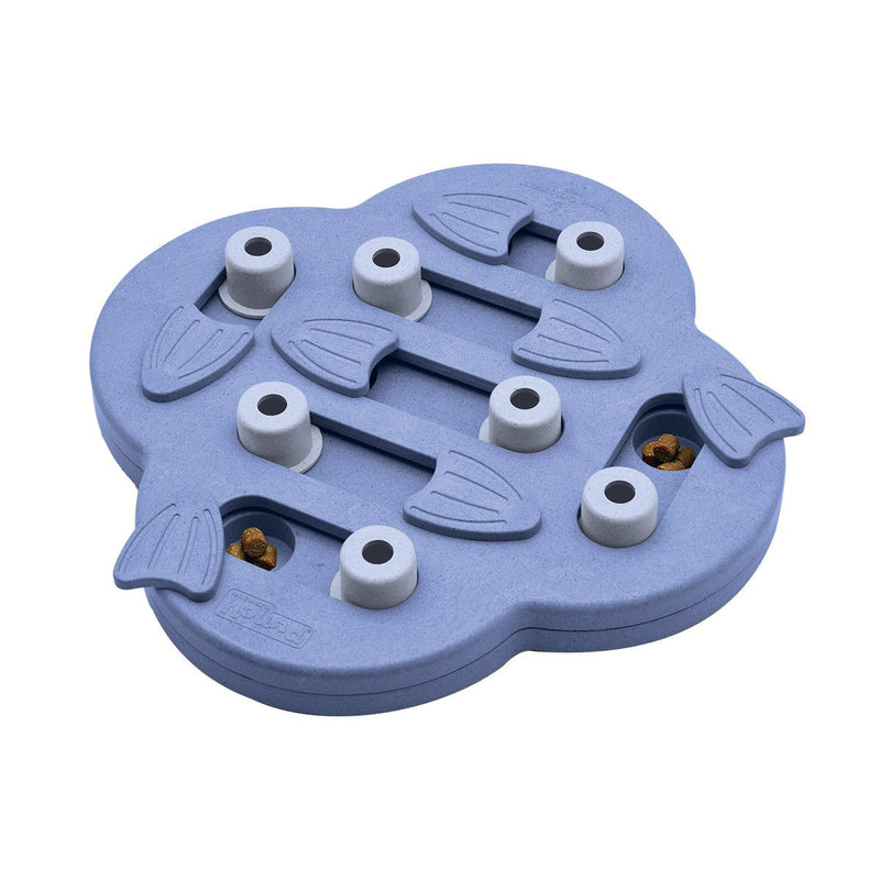 Outward Hound Nina Ottosson Hide n Slide Purple Puzzle Feeder Dog Toy-Habitat Pet Supplies