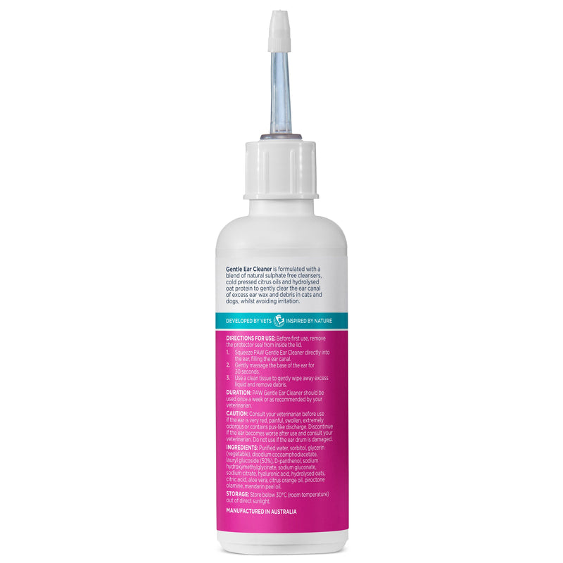 PAW by Blackmores Gentle Ear Cleaner for Cats and Dogs 120ml