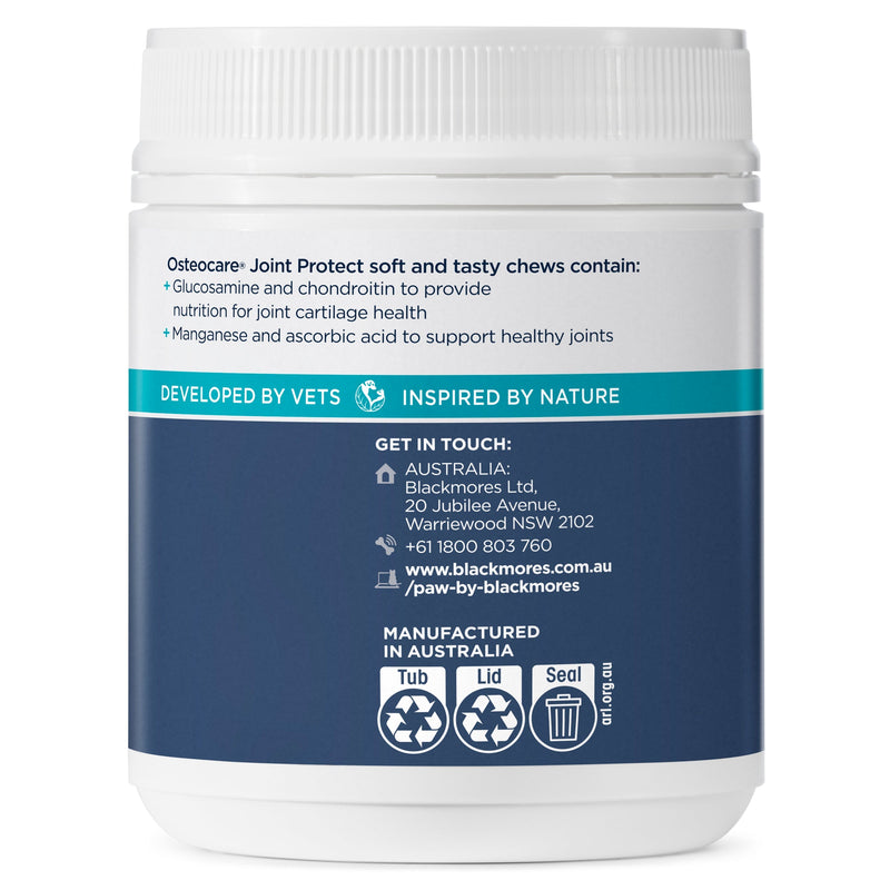 PAW by Blackmores Osteocare Joint Protect Chews for Dogs 300g