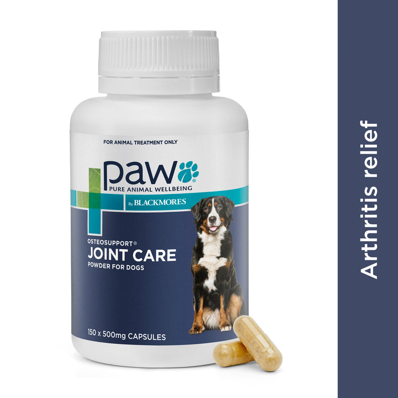 PAW by Blackmores Osteosupport Joint Care Powder Capsules for Dogs 150 Pack