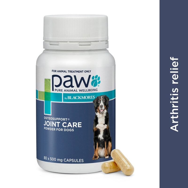 PAW by Blackmores Osteosupport Joint Care Powder Capsules for Dogs 80 Pack