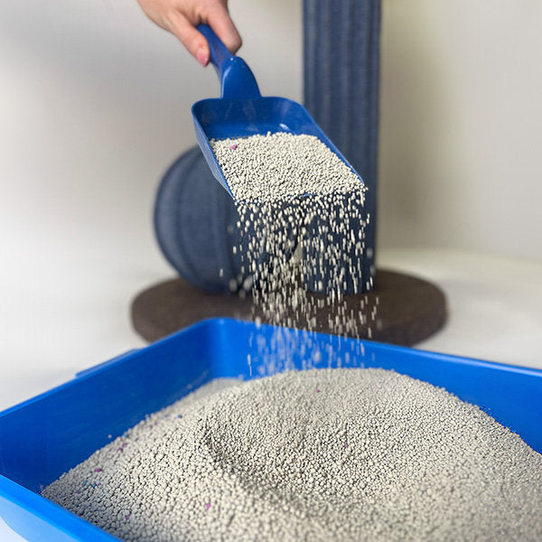 POOWEE Lavender Clumping Cat Litter 7.5kg ^._.^