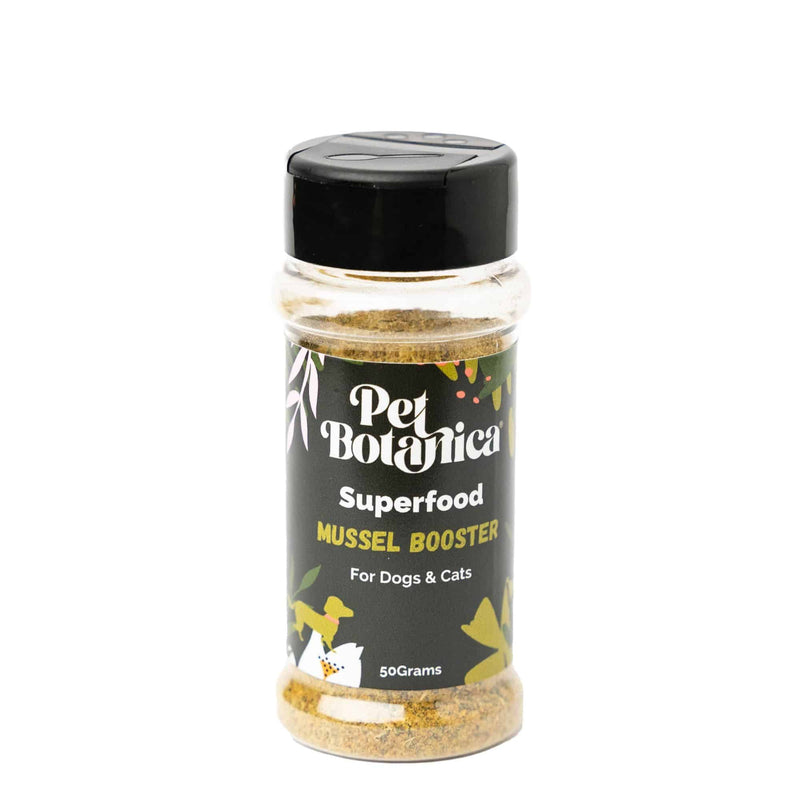 Pet Botancia Superfood Mussel Booster Meal Topper for Dogs and Cats 50g-Habitat Pet Supplies