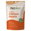 PetWell Freeze Dried Chicken Heart Treats for Dogs and Cats 80g-Habitat Pet Supplies