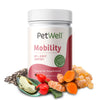 PetWell Mobility Natural Hip and Joint Supplement for Dogs and Cats 125g