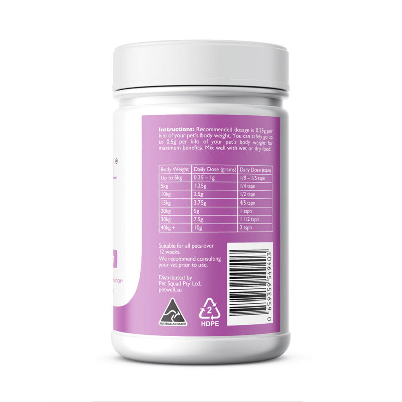 PetWell Thrive Immune Support Formula for Dogs and Cats 125g