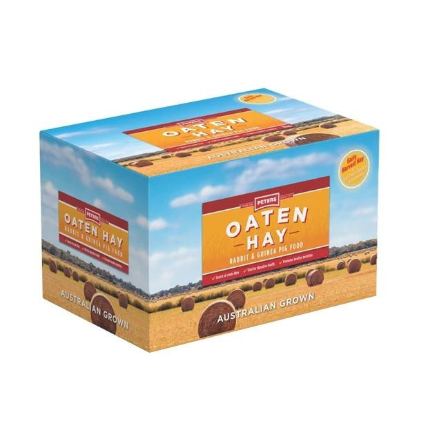 Peters Oaten Hay Small Animal Food Box 6kg-Habitat Pet Supplies