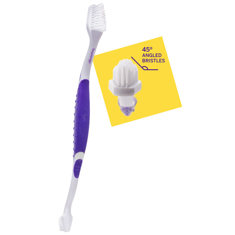 Petsmile Professional Dual Ended Toothbrush for Dogs and Cats