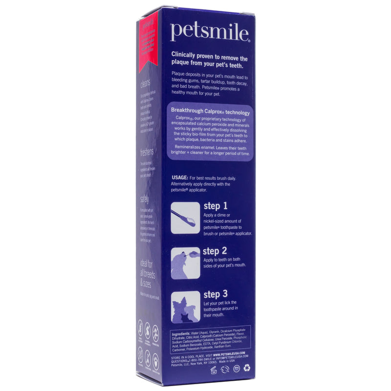 Petsmile Rotisserie Chicken Flavoured Professtional Toothpaste for Dogs and Cats 4.2oz/119g