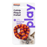 Petstages Catnip Dental Pretzel Toy for Cats-Habitat Pet Supplies