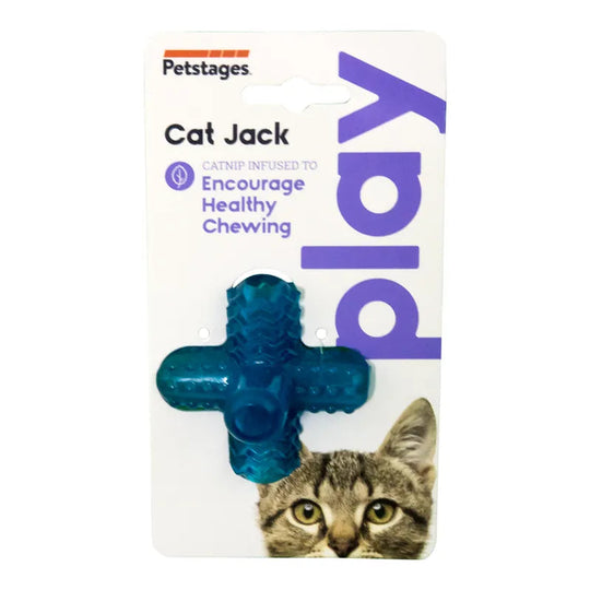 Petstages Catnip Infused Jack Toy for Cats