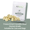 Petwell Freeze Dried Crocodile Treats for Dogs and Cats 50g
