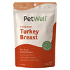 Petwell Freeze Dried Turkey Breast Treats for Dogs and Cats 80g-Habitat Pet Supplies