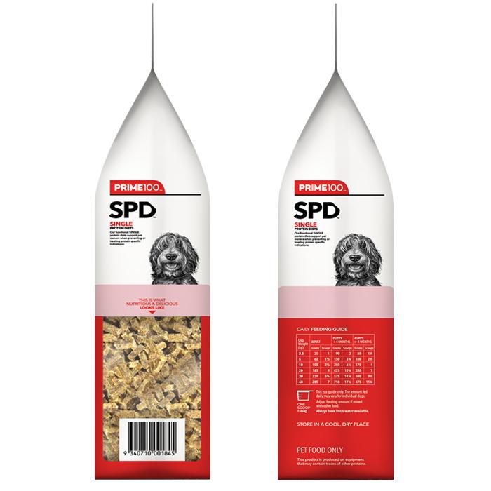 Prime 100 SPD Air Duck and Sweet Potato Dog Food 2.2kg