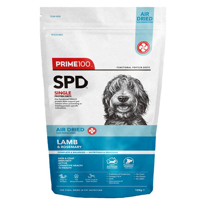 Prime 100 SPD Air Lamb and Rosemary Dog Food 120g-Habitat Pet Supplies