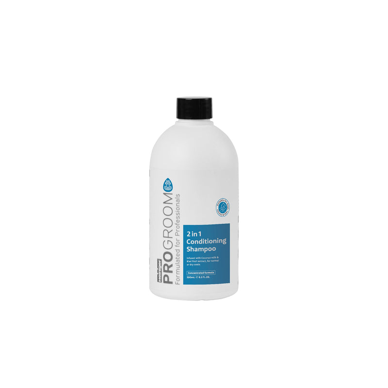 ProGroom 2 in 1 Conditioning Shampoo 500ml-Habitat Pet Supplies