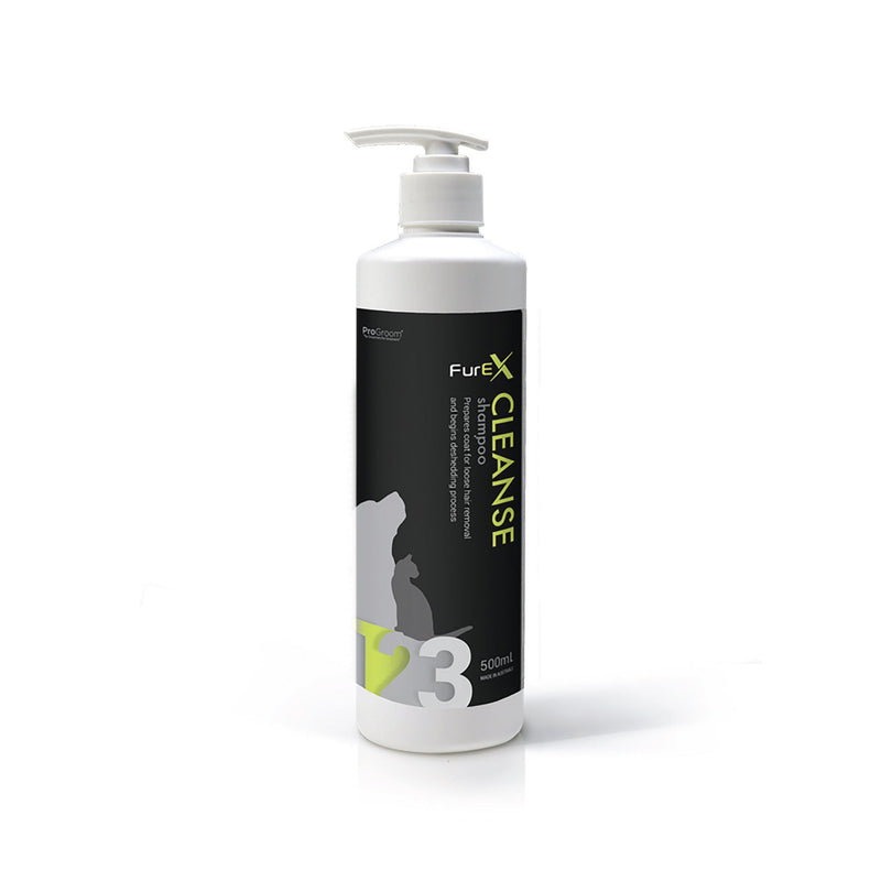 ProGroom Furex Deshedding Cleanse Shampoo Step 1 500ml-Habitat Pet Supplies