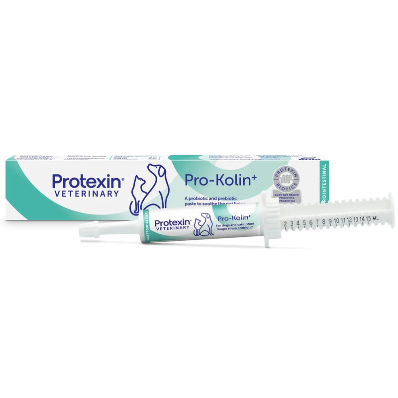 Protexin Pro Kolin+ Probiotic Paste for Dogs and Cats 15ml
