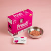 Proudi Turkey and Beef Raw Dog Food Puppy Patties 1.2kg-Habitat Pet Supplies