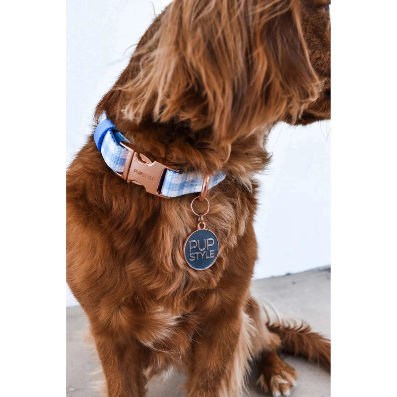 Pupstyle Suburban Collection Blueberry Muffin Dog Collar Extra Small