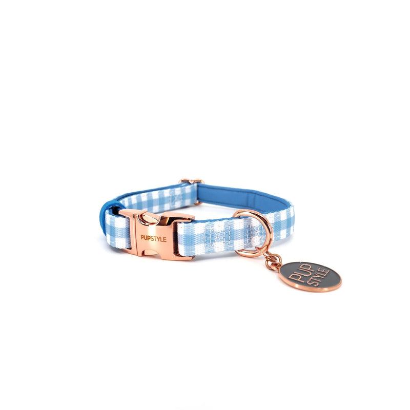Pupstyle Suburban Collection Blueberry Muffin Dog Collar Extra Small-Habitat Pet Supplies