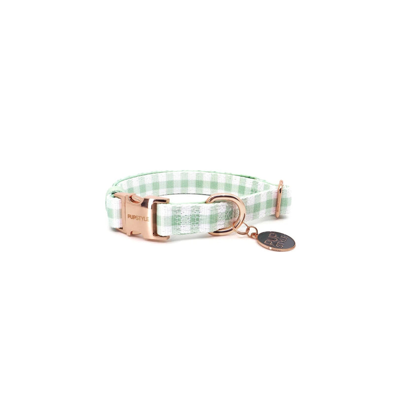 Pupstyle Suburban Collection Sweet Apple Dog Collar Medium-Habitat Pet Supplies