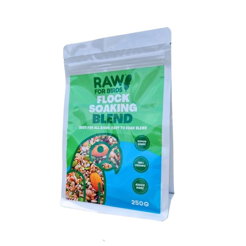 Raw for Birds Flock Soaking Blend 2kg***-Habitat Pet Supplies