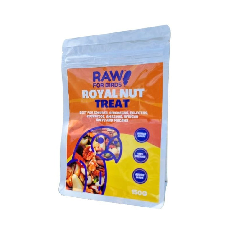 Raw for Birds Royal Nut Treat Blend 150g-Habitat Pet Supplies