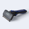 Refuresh Long Hair Dog Deshedding Tool Blue Medium